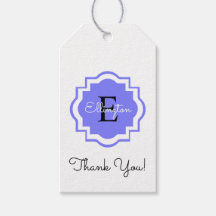 CHIC GIFT MÄRKRE_"Tack!" MONOGRAM-MÄRKRE