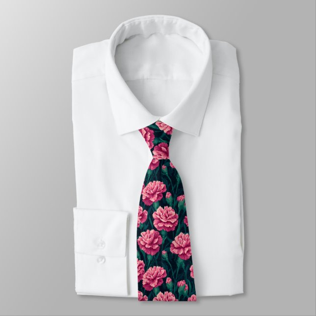 Chic Gifts For Father Carnation Floral Slips (Bunden)