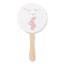 Chic Girl Baby Shower Pregnant Woman Baby Bump