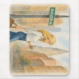 Chic Girl på Madison Ave i NYC Musmatta