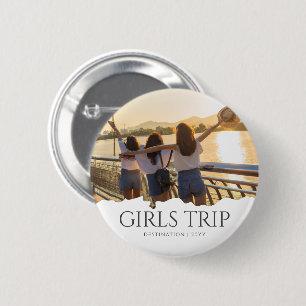 Chic Girls Resa Flickor helg Anpassningsbar Phot Knapp
