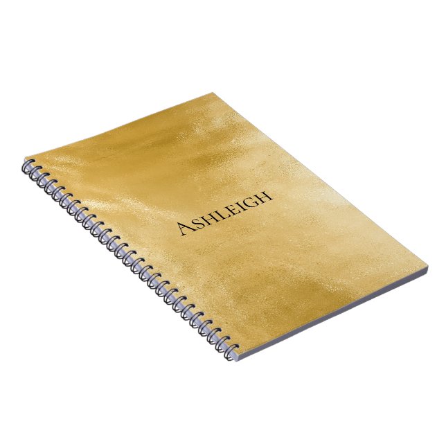 Chic Glam Guld Anteckningsbok (Högra Sidan)