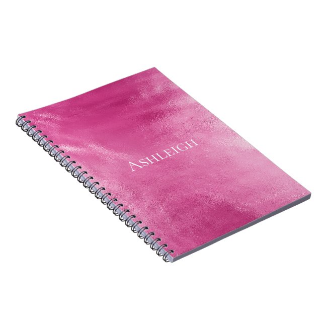 Chic Glam Rosa Anteckningsbok (Högra Sidan)