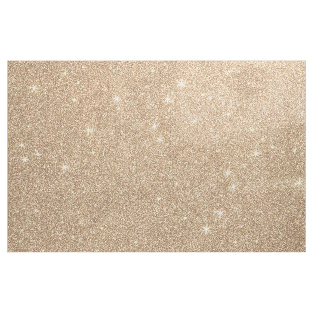 Chic glamorösa Sparkles för guld- glitter Tyg (Yard)