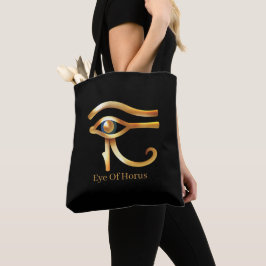 Chic Golden Öga of Horus , egyptiska hieroglyfer Tygkasse
