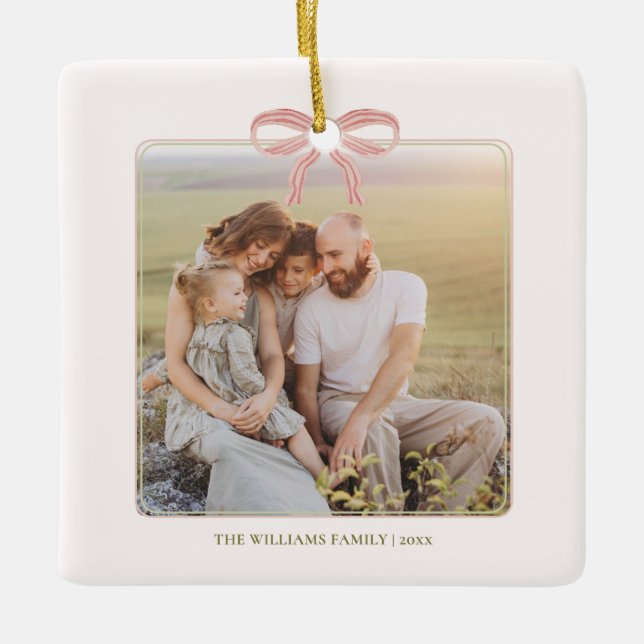 Chic GrandMillennium Coquette-jul Julgransprydnad Keramik (Framsida)