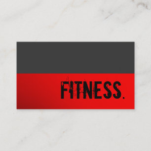 Chic Grått Red Black Stripe Trainer Affärskort Visitkort