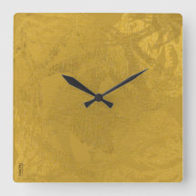 Chic Guld Abstrakt Blommigt