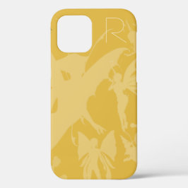 Chic Guld Älvorna Monogram Fodral-Mate iphone case