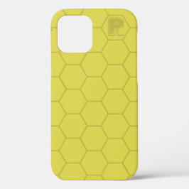 Chic Guld Bee Monogram Fodral-Mate iphone case