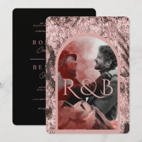 Chic Guld bergsfoto Bröllop