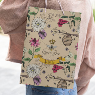 Chic Guld Blommigt Beehive