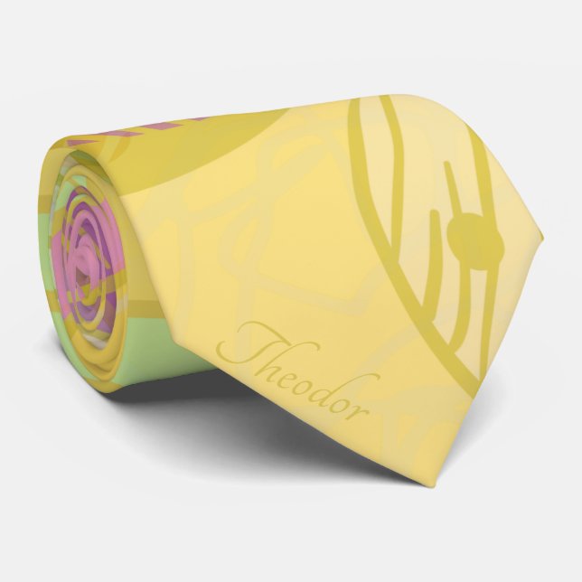 Chic Guld Butterfly Gult Turcos Slips (Rullad)