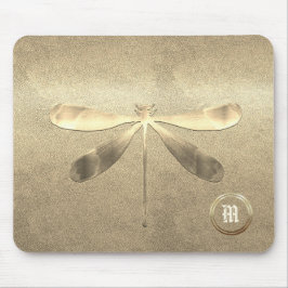 Chic Guld Dragonfly Monogrammed Musmatta