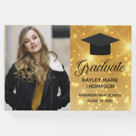 Chic Guld Gnistra 2022 Student Photo Studenten Gästböcker