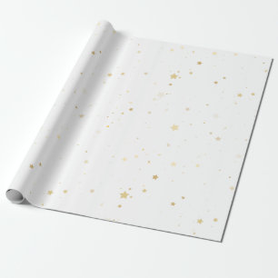 Chic Guld Gnistra  Konfetti figursättning Papper Presentpapper