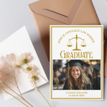 Chic Guld Law School Studenten Photo