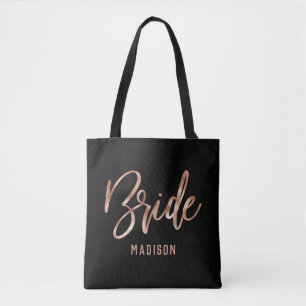 Chic Guld Modern typografi, monogram över Ro Tygkasse