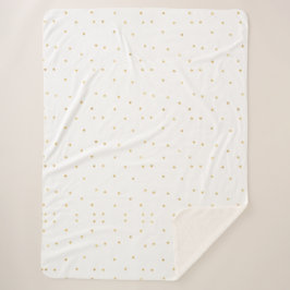 Chic Guld White Ombre Little Stars