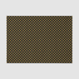 Chic Gult Polka dots på svart