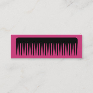 Chic Hairstylist Mini Visitkort