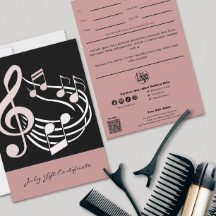 Chic Hairstylist Rosa juli Gift Certificate