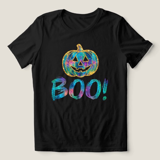Chic Halloween-pumpa  T Shirt (Design Framsida)