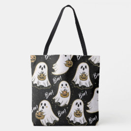 Chic Halloween-spöke Tygkasse