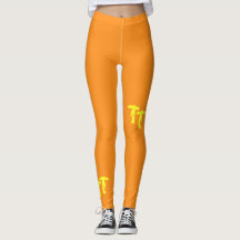 Chic Handflatan Träd - Orange och Gult