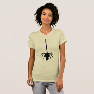 Chic Hängande Spindel Dam T-Shirt - Konstnärlig