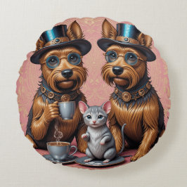 Chic Hund Assions Rund Kudde