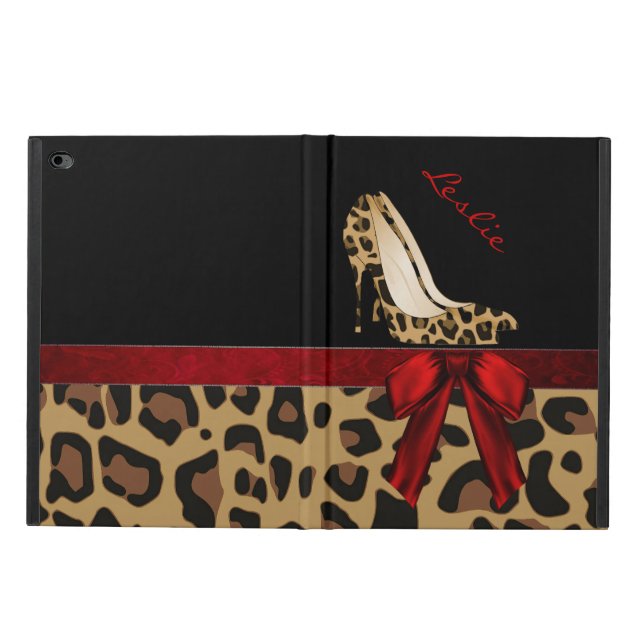 Chic Jaguar Stilettos iPad Air 2 Fodral stativ (OutSida)