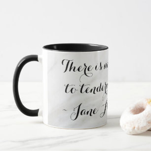 Chic Jane Australien Emma Bok Quote Black Grått M Mugg