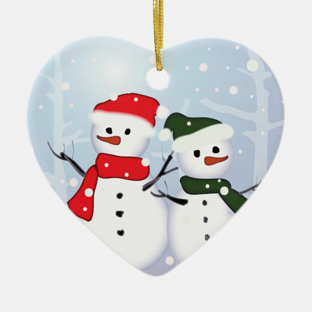 chic julafton evergreen Julgran Julgransprydnad Keramik (Framsidan)