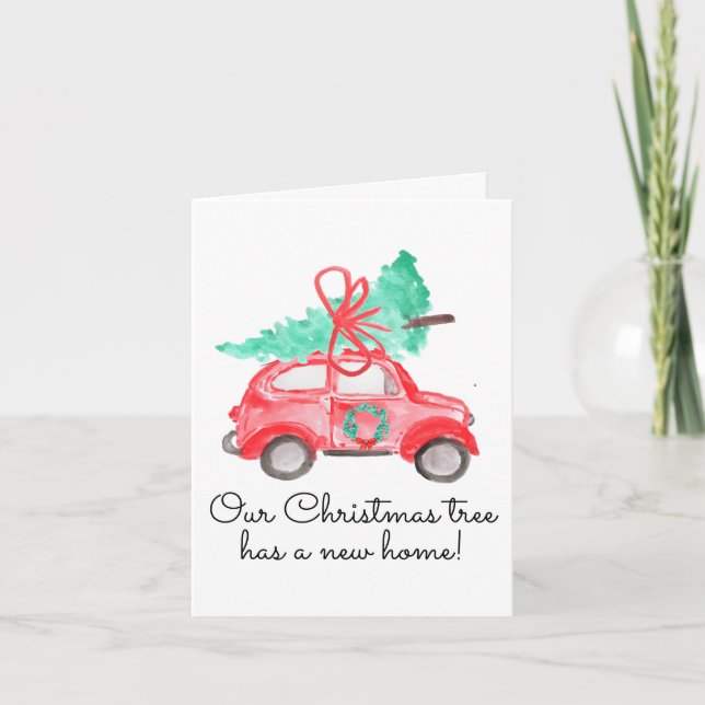 Chic Julgran har en ny Flytta i Adress Meddelande (Framsida)