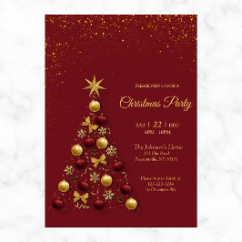 Chic Julgran Julfest Inbjudningar