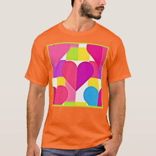 Chic Kärlek Elegance: Romantic Bliss T Shirt