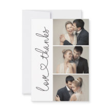 Chic Kärlek och tack vare skript till foton från b