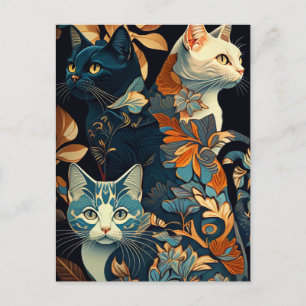 Chic Kat-vykort Vykort