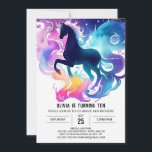 Chic Kids Horse Birthday Inbjudningar<br><div class="desc">Indulge i sofistikering med vår Chic Kids Horse Birthday-inbjudan, ett fantastiskt val för föräldrar som söker ett firande som exuderar elegans och charm. Den här inbjudan innehåller en chic hästdesign som fångar stil utan tidshorisont och är sofistikerad och skapar den som ett perfekt val för snyggt firande. Dess universella dragningskraft...</div>