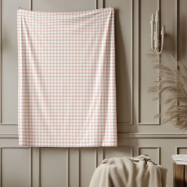 Chic Kontrollerad Ro Guld Fleece Blanket
