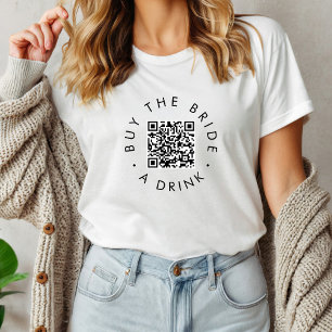 Chic Köp Bruden En Drink Möhippa Fest T Shirt