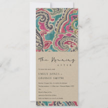 CHIC KRAFT BOHO IKAT TRIBAL MÖNSTER MORNING EFTER