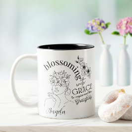 Chic Krona Hair av Ro Blooming med Grace Två-Tonad Mugg