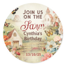 Chic Land Farm Stickers