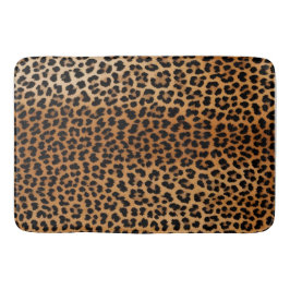 Chic Leopard Print Bath Mat Glamoratti  Badrumsmatta