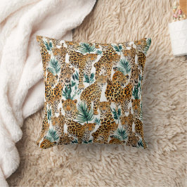 Chic Leopard Print Dekorativ kudde - Snyggt & Mysi