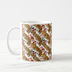 Chic Leopard Print Mugg - Snyggt Animal Print Kopp