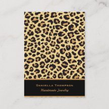Chic Leopard Skriv ut Mönster Juelry Earring Visni