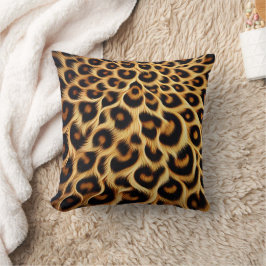 Chic leopard tryckduvet för mysiga rum kudde